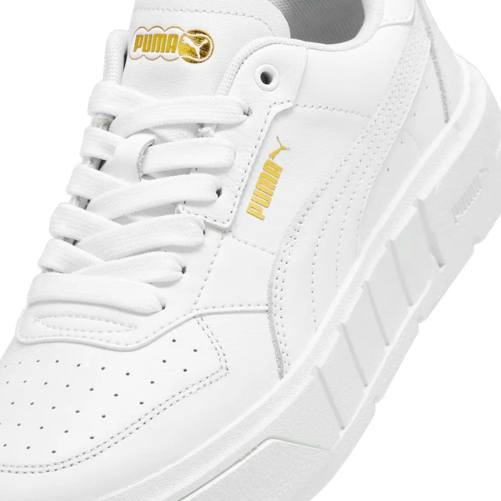 Tenis Puma para Mujer Cali Court Leather Blanco - Imagen 5
