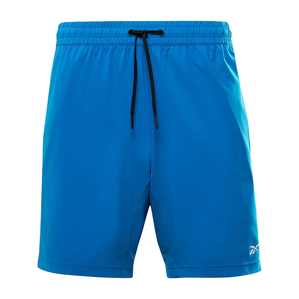 Short Largo Reebok para Hombre Woven Short Azul - Imagen 6