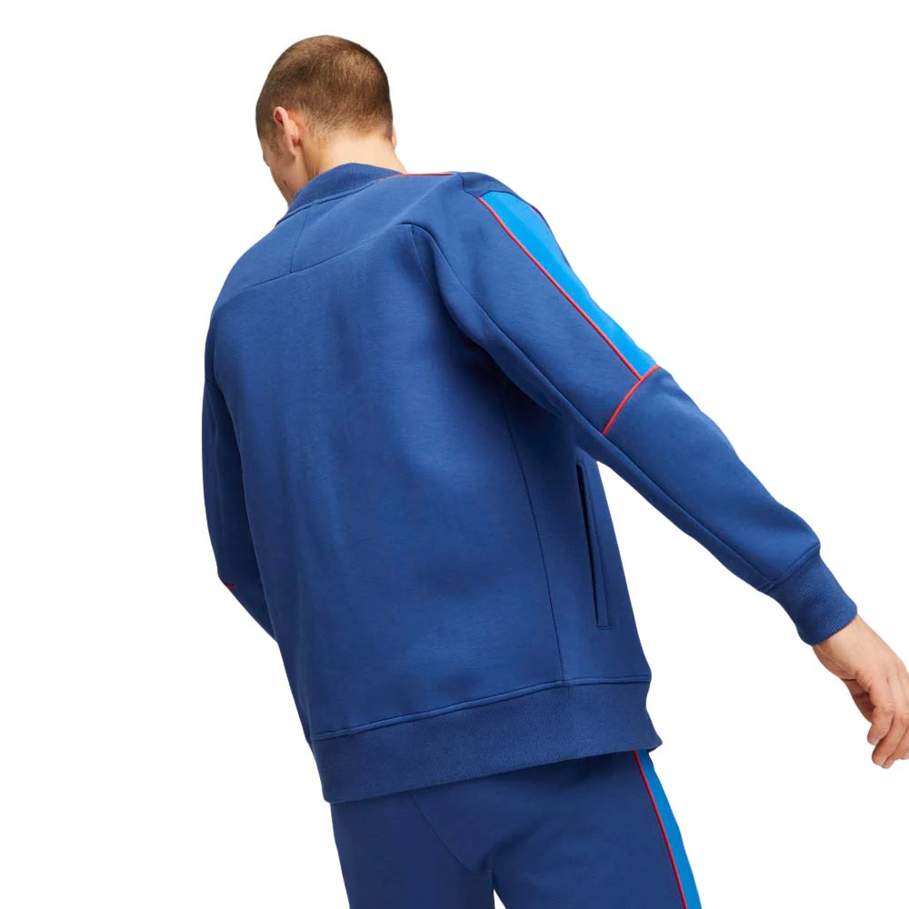 Chamarra Puma para Hombre BMW MMS MT7 Track Jacket Azul - Imagen 3