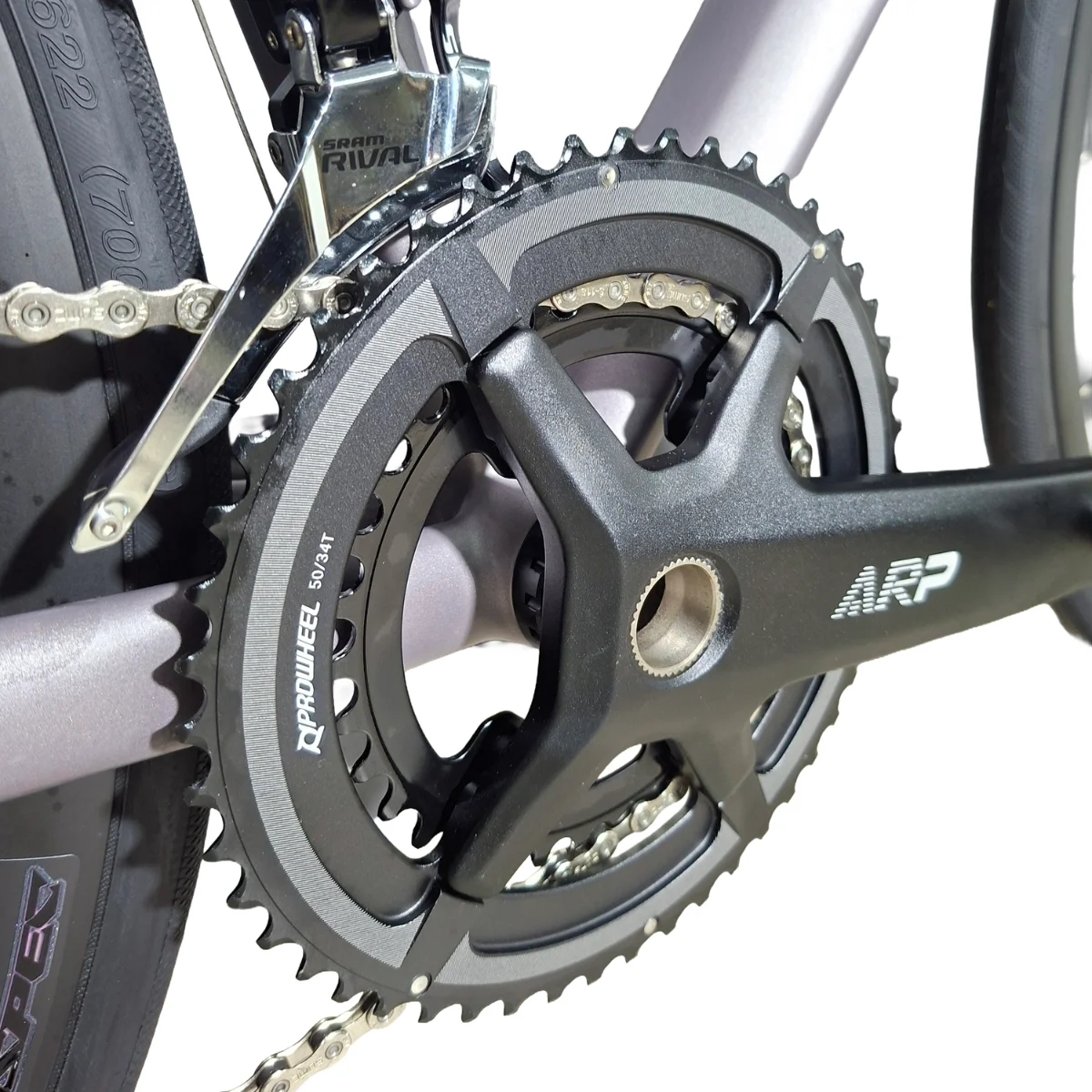 Bicicleta Ruta Twitter C6-SP Aluminio Gris Mate - Imagen 4