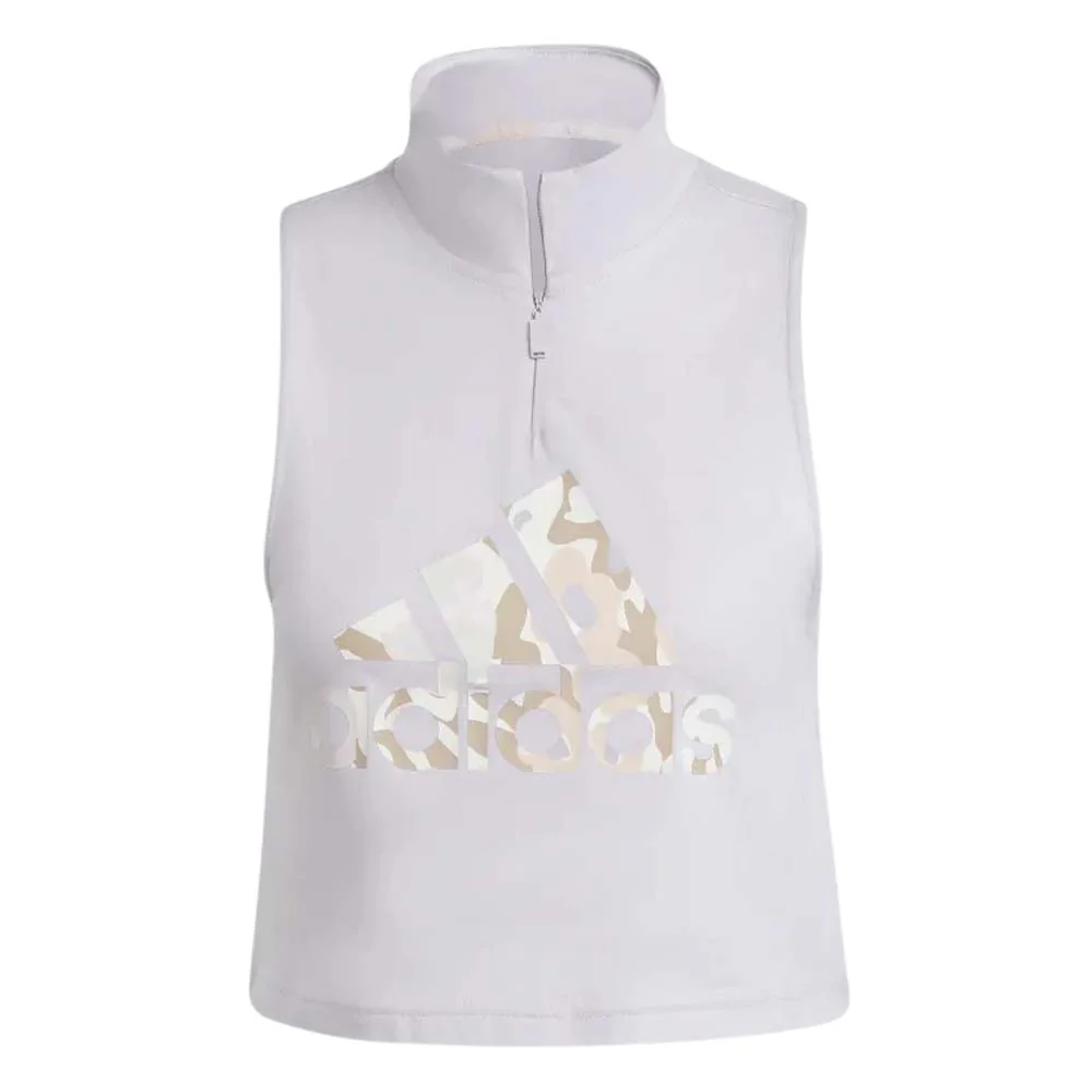 Playera Adidas Mujer W Aop Tank Ic0573 Morado - Imagen 5