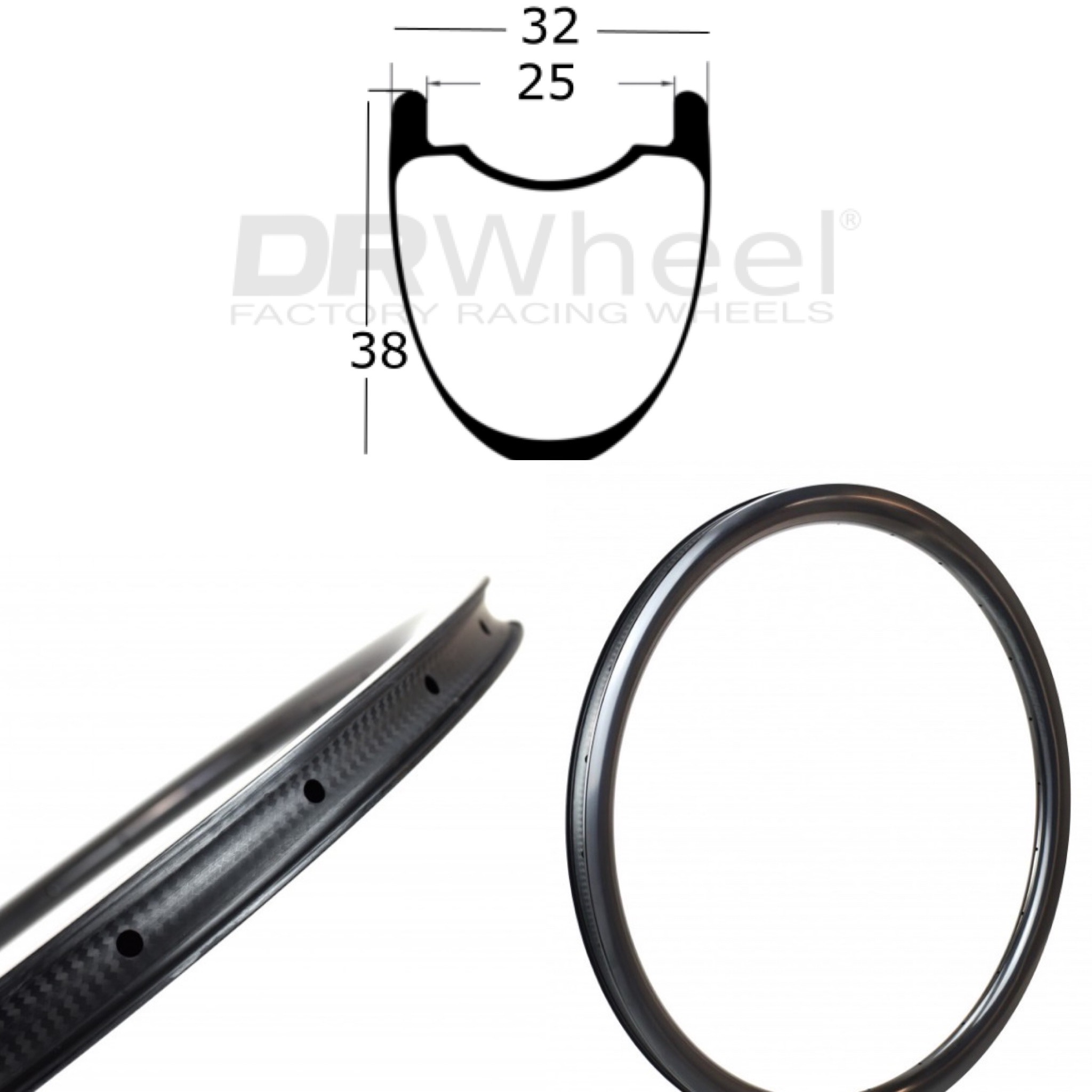 DR Wheel Factory Gravel 38mm 700C - Imagen 3