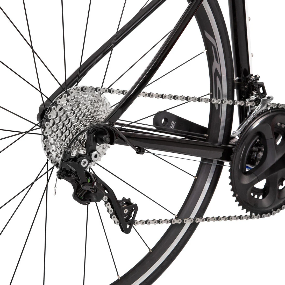 Bicicleta de ruta blanco af 105 - Imagen 9