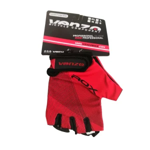 GUANTES VENZO ROX  LYCAR D/CORTO ROJO S