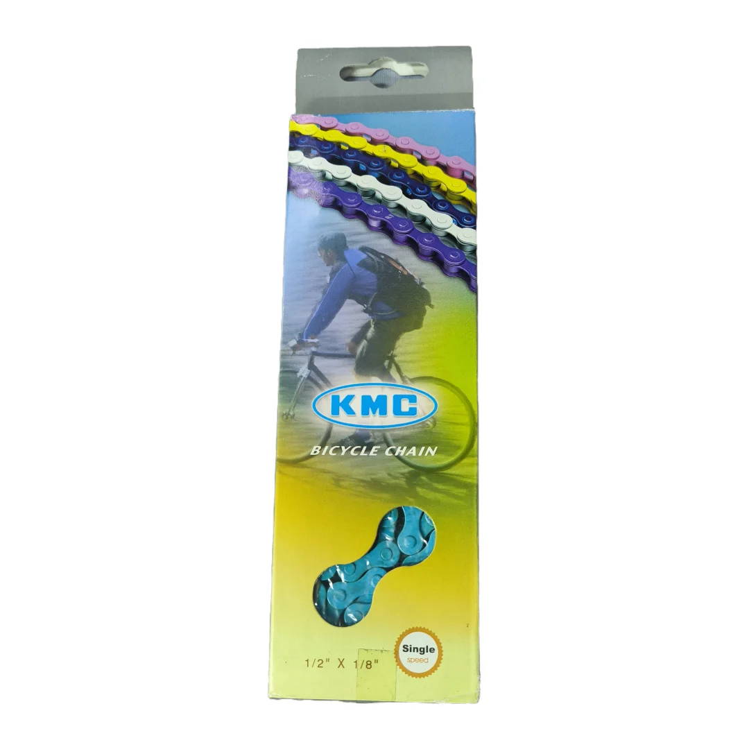 CADENA DE 1 VEL. KMC Z410 CELESTE - Imagen 2