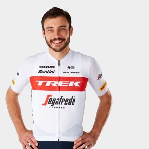 Maillot Santini Trek-segafredo Team Xxl Blanco/rojo