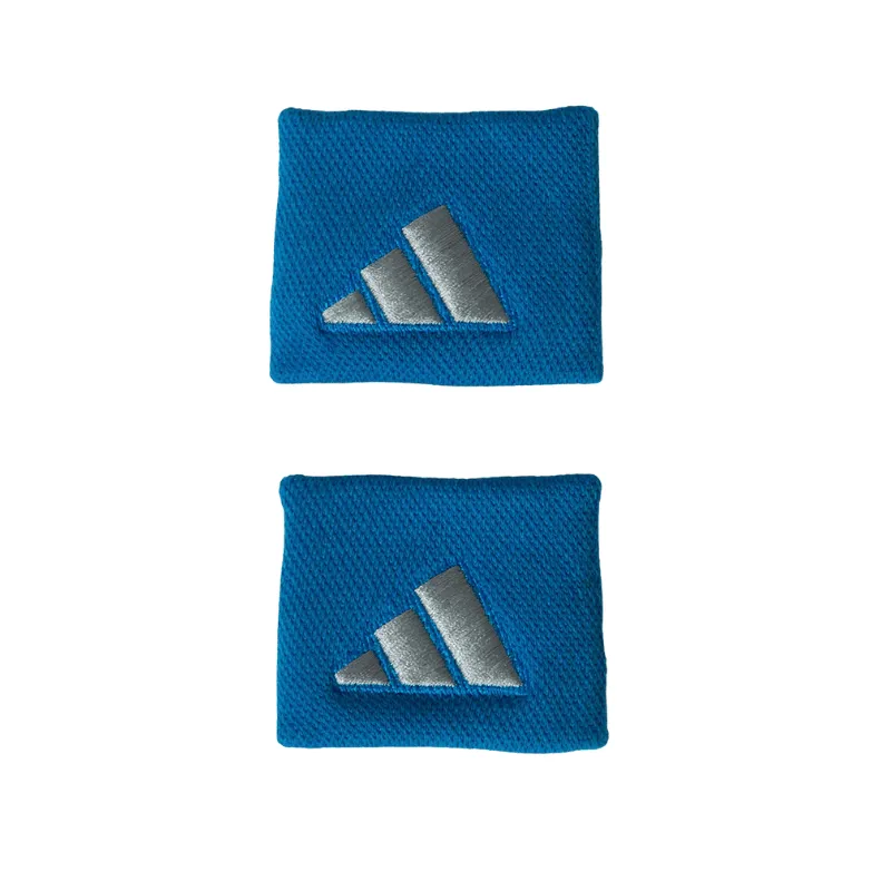 Pack 2 muñequeras Adidas Azul-Gris - Imagen 3
